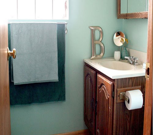 Imágenes de la transición del baño