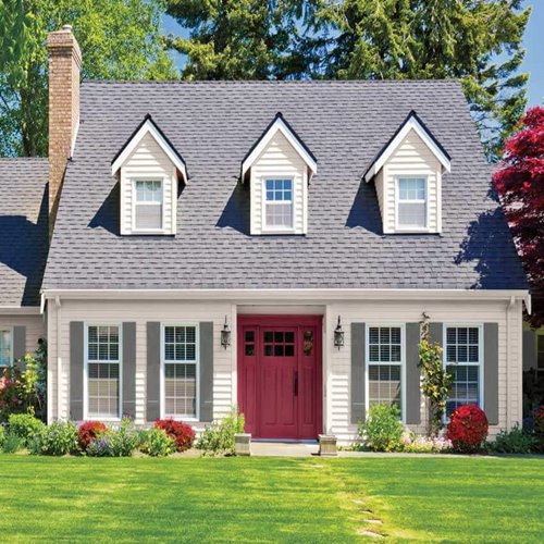 Casa recién pintada - Exterior