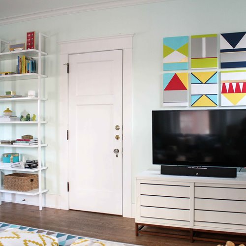 Living Space - Furniture-Light Contrasting Tones