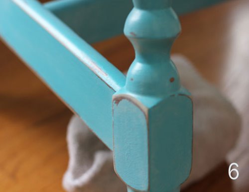 1,2,3 step images for painting bench