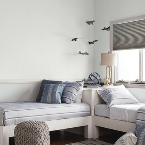 Room painted with Greige