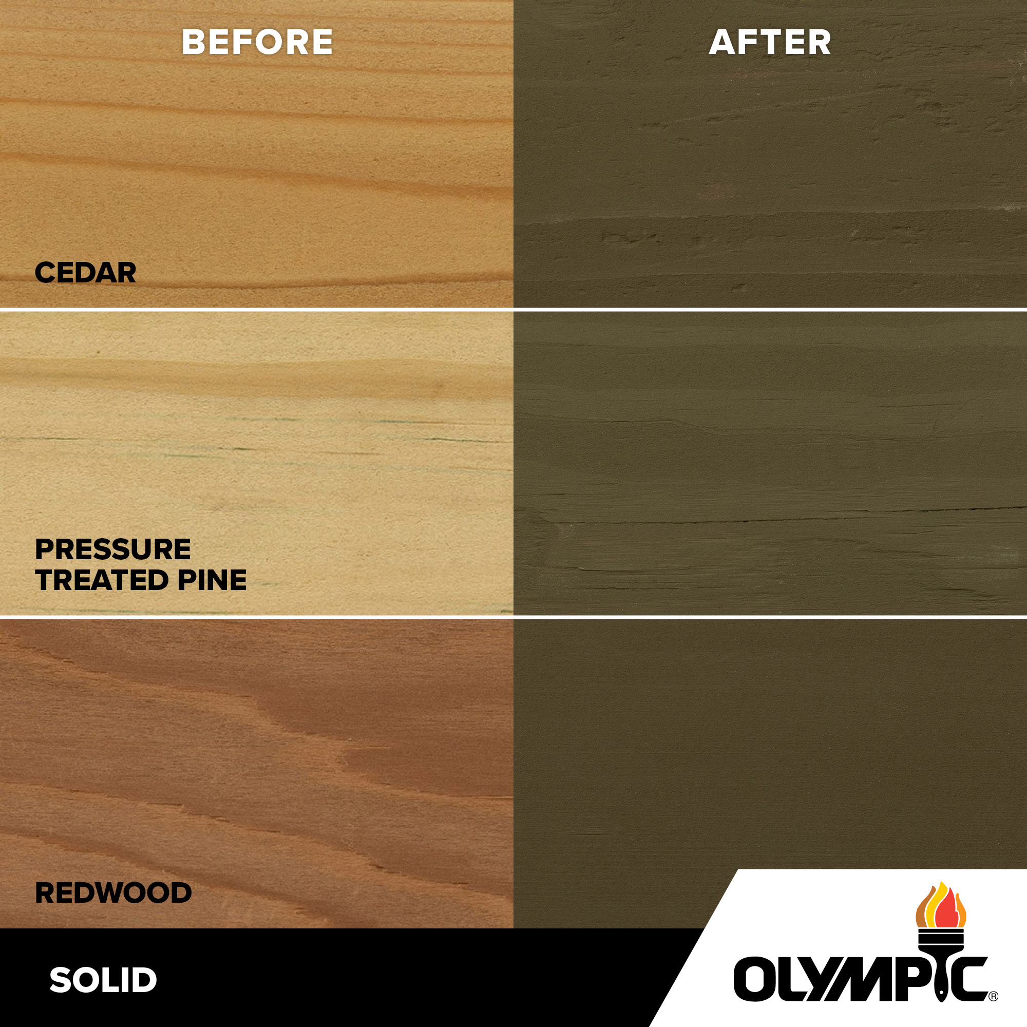 Exterior Wood Stain Colors - Bayberry - Wood Stain Colors From Olympic.com