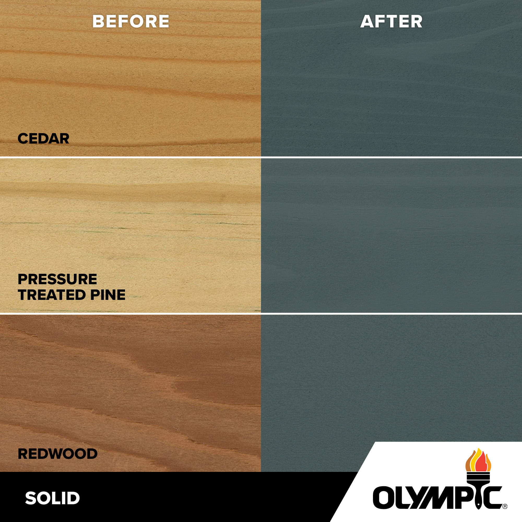 Exterior Wood Stain Colors - Waterhouse - Wood Stain Colors From Olympic.com
