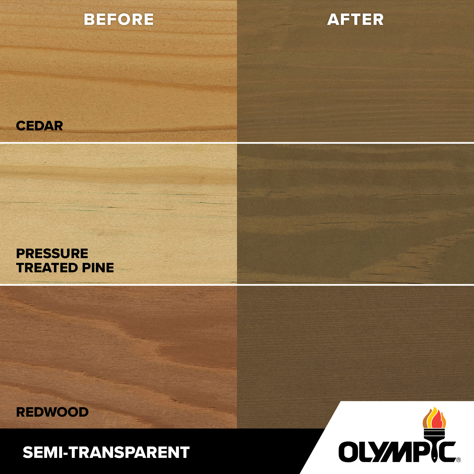 Exterior Wood Stain Colors - Dark Ash - Wood Stain Colors From Olympic.com