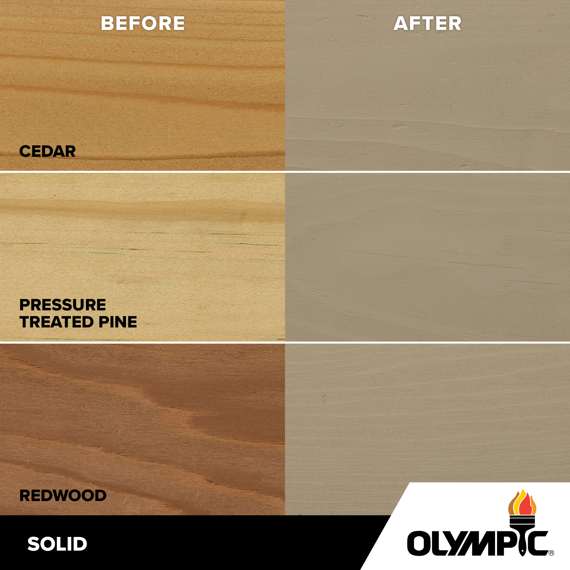Exterior Wood Stain Colors - Predawn - Wood Stain Colors From Olympic.com