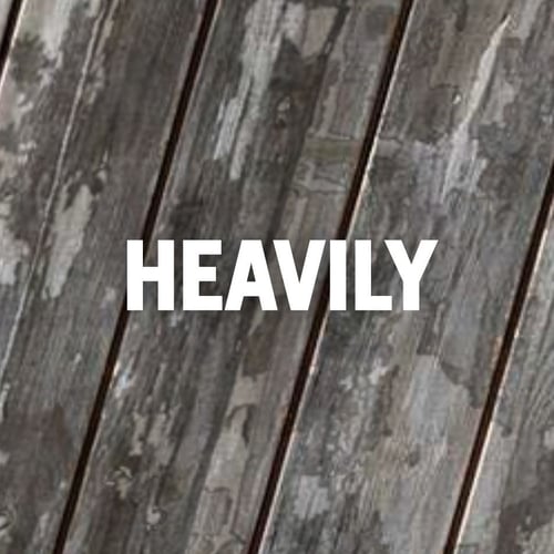 Severely Damaged Wood