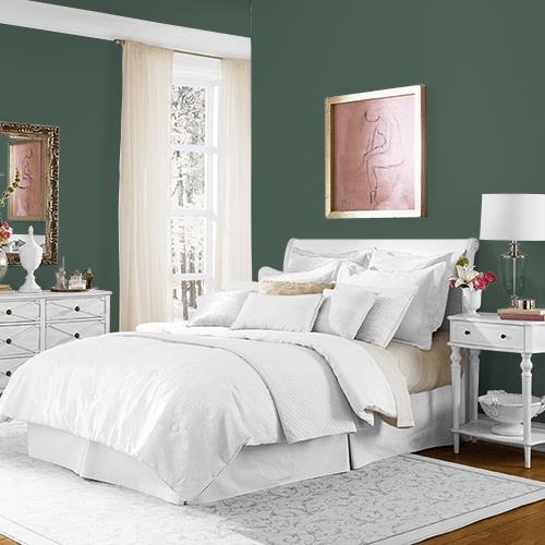 Dark Green Velvet MEN7004-6